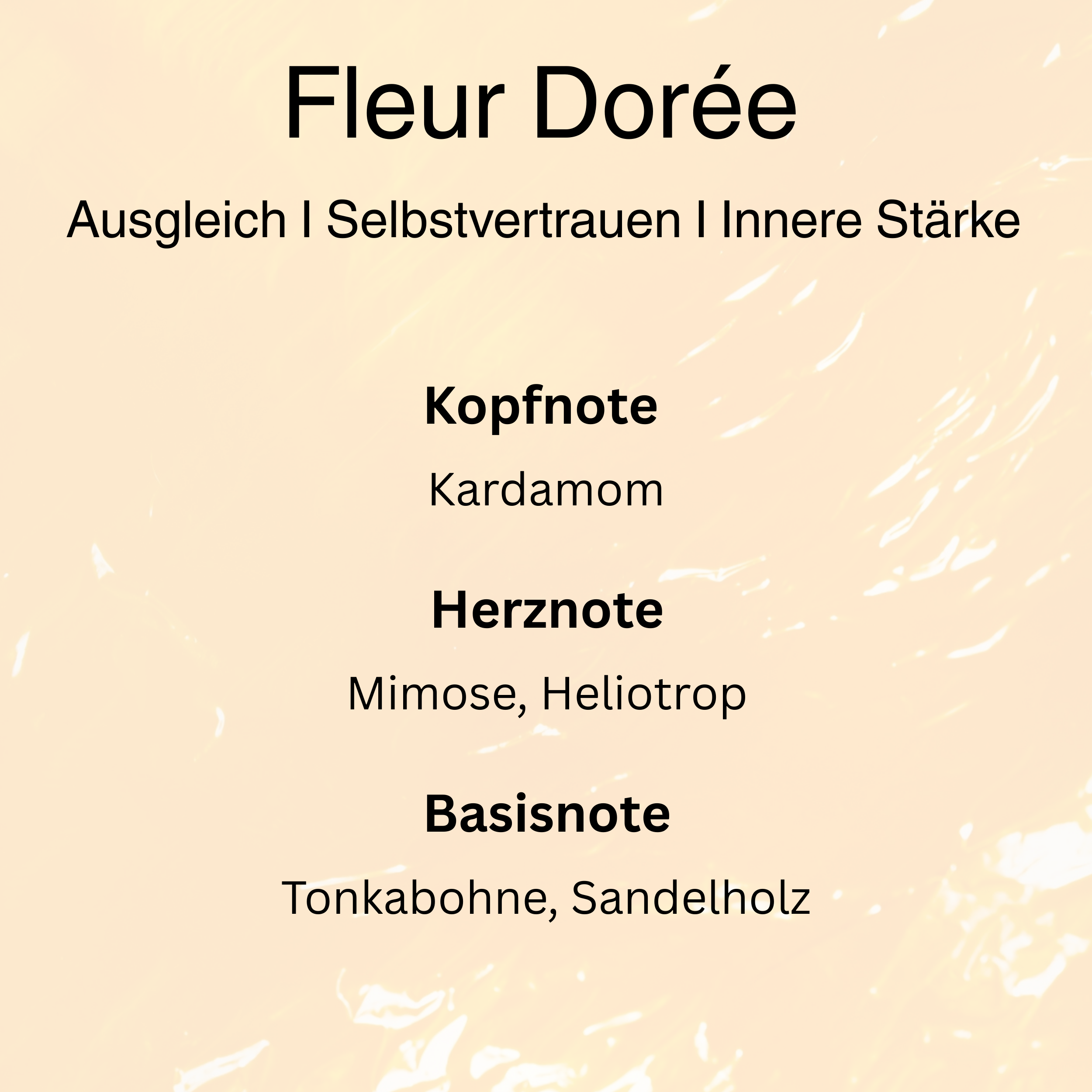 Fleur Dorée – Balance